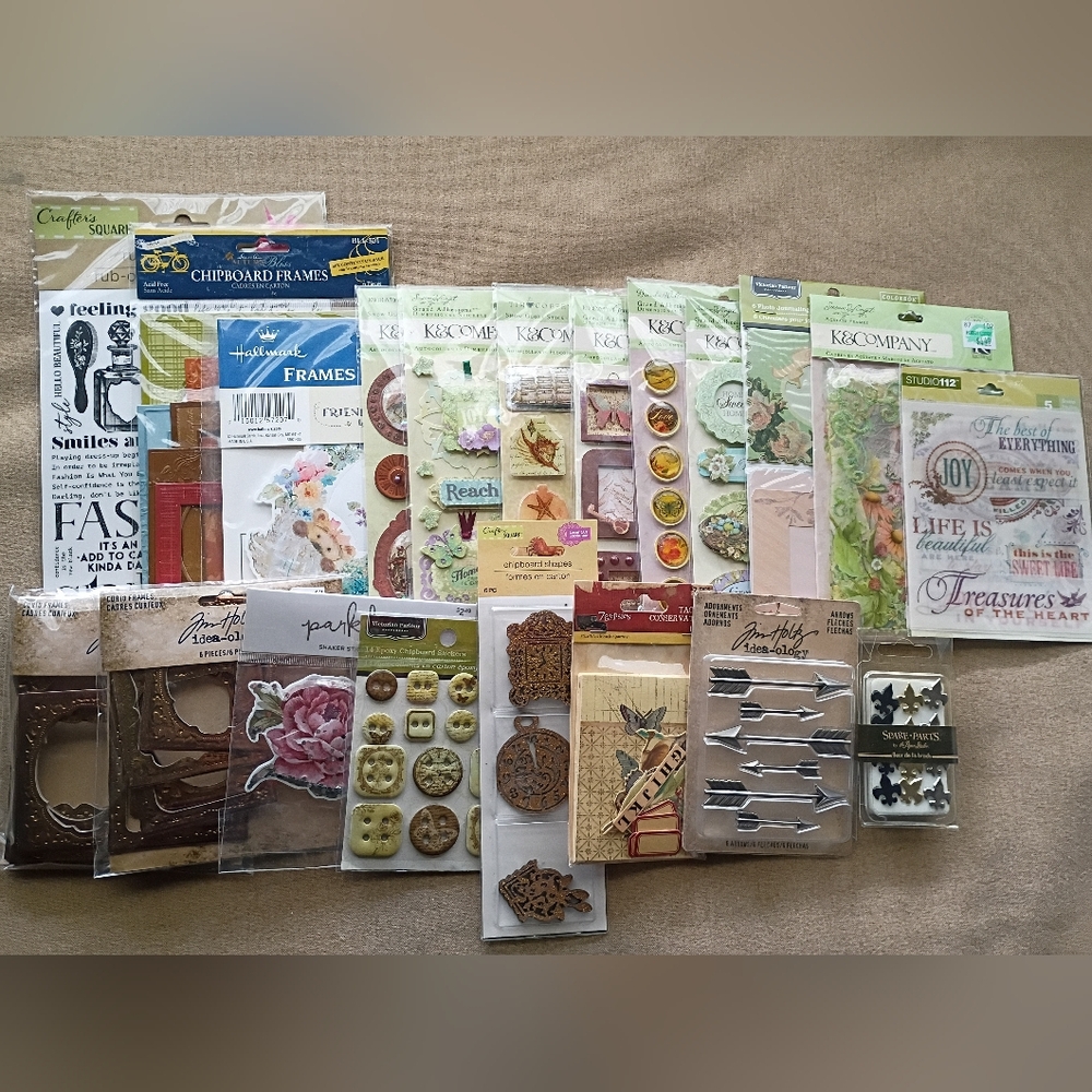 Scrapbook Sticker Lot